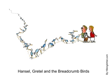 Hansel & Gretel and breadcrumb